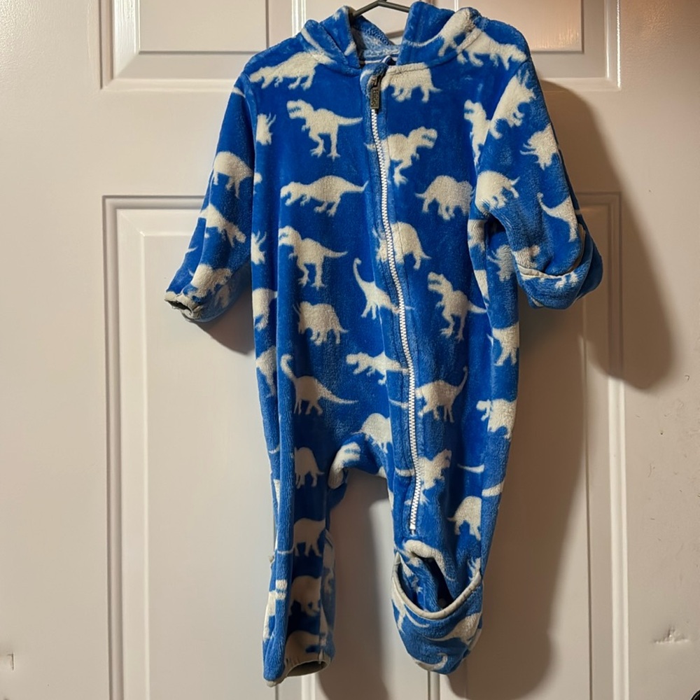 Toddler boy Hatley hooded fleece bundler